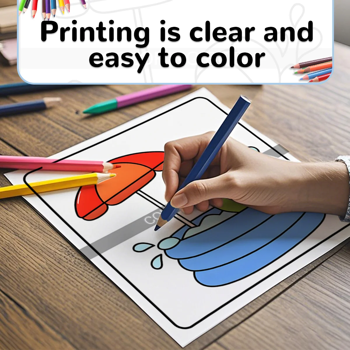 Summer-Themed Coloring Book for Relaxation | 24 Pages of Colorful and Joyful Designs | Perfect Gift for Holiday Parties