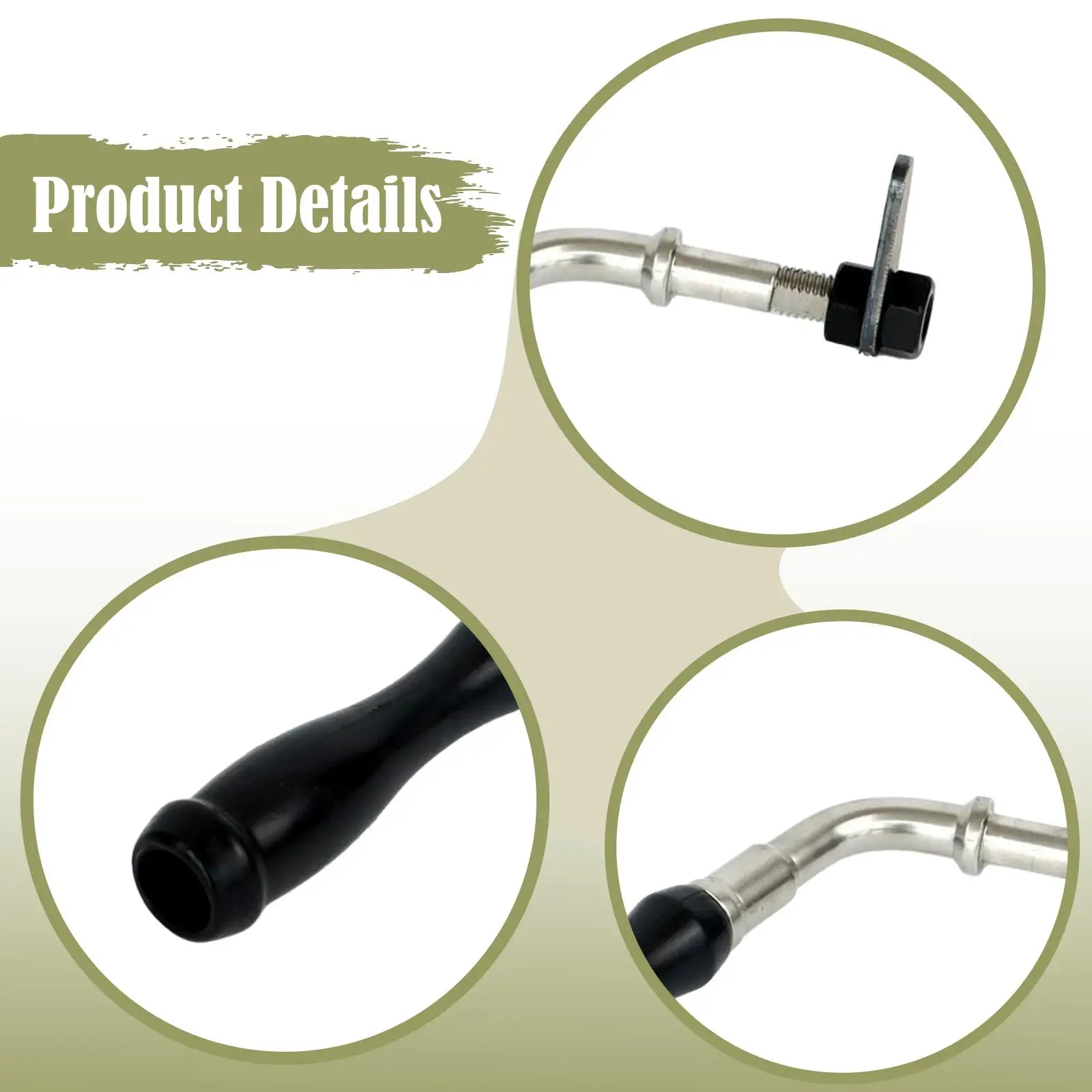 Hardware de manija de puerta de chimenea de repuesto, manija de puerta de piezas de repuesto