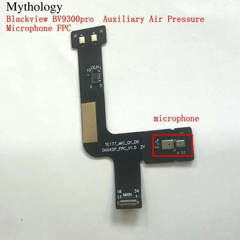 For Blackview BV9300 Pro Original Microphone FPC Auxiliary Air Pressure Cable Flex 6.7