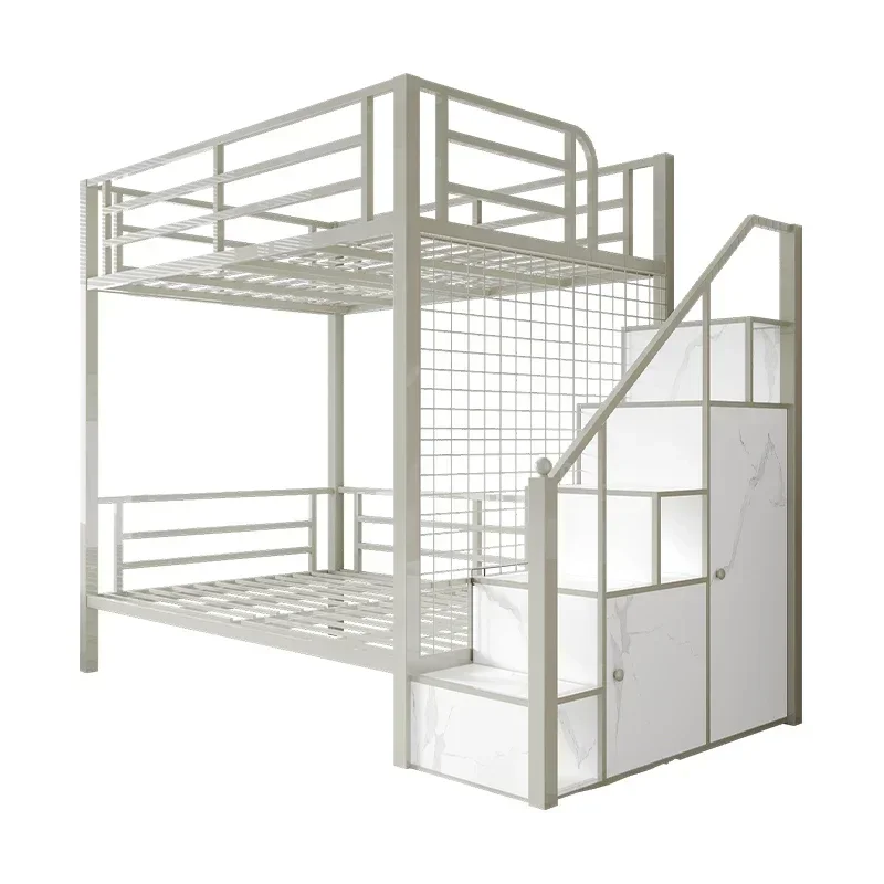 

Premium Long - lasting Nordic wrought iron small apartment double-storey iron frame apartment is simple and space-saving duplex