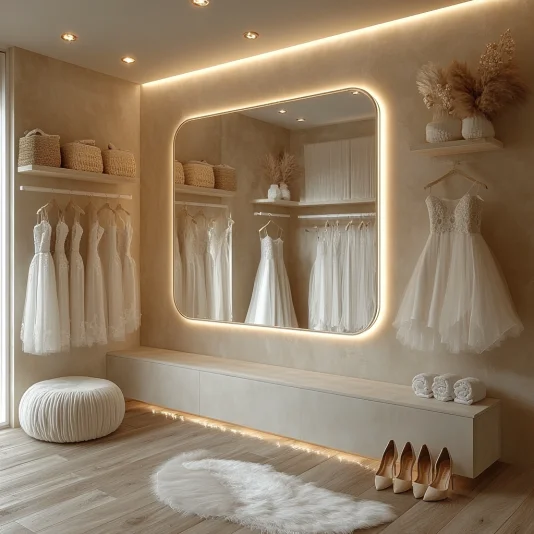 Design Large Infinity Smart Mirror LED Bathroom Vanity Wall Mirror with LED Lights for or Wedding