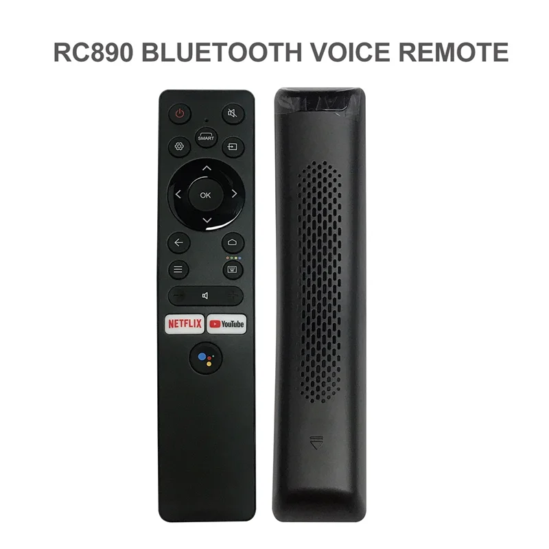 RC890 สําหรับ TC L LCD TV Smart Voice Bluetooth รีโมทคอนโทรล