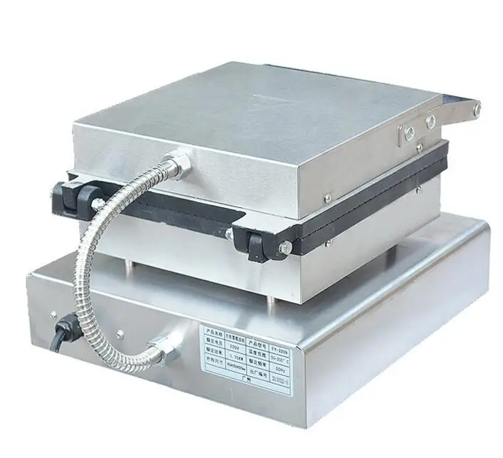 사각형 모양 아이스크림 콘 메이커, 전기 와플 메이커, 상업용 콘 만들기 기계, 계란 콘 롤 메이커