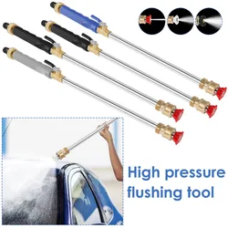 High Pressure Washer Wand Garden Water Gun Car Washing Garden Washer Hose Wand Nozzle Sprayer Metal Car Cleaning Tools