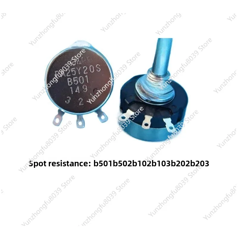 

2 PCS RA25Y20S B501 500 Precision Speed Control Potentiometer