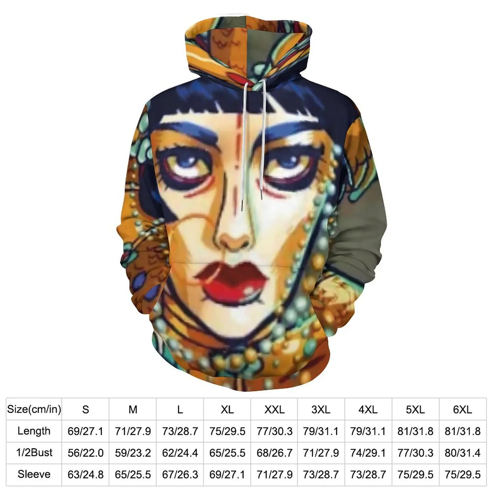 Jibaro Paint Casual Hoodies Love Death Robots Season 3 Y2k Hoodie Ladies Long Sleeve Street Fashion Loose Oversize Sweatshirts