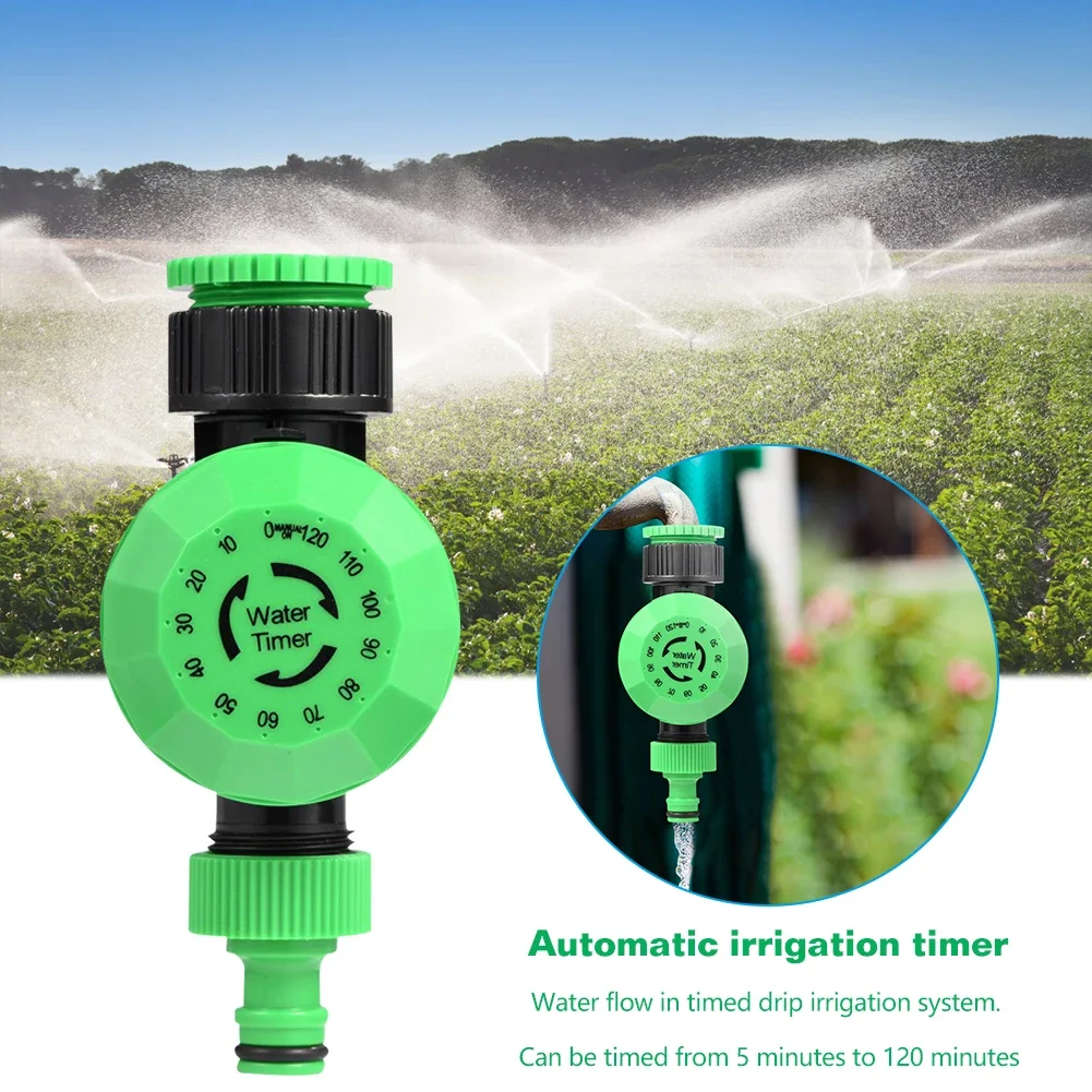 Garden Irrigation System Mechanical Timer Controller 5-120Min Timer Programmable Intelligence Automatic Sprinkler Watering Tool