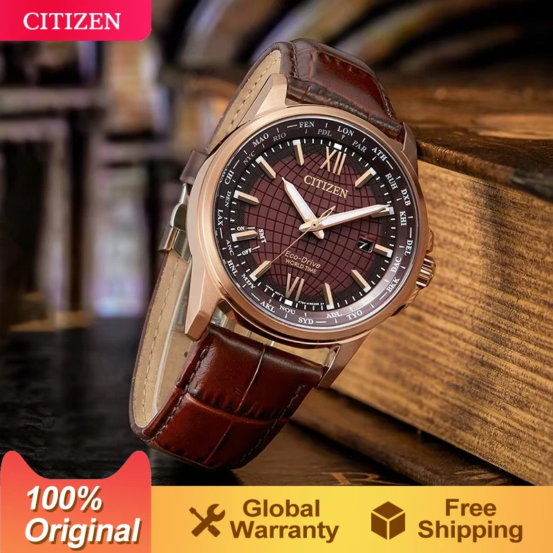 

Часы CITIZEN, мужские часы Eco-Drive Sunstar с двойным ремнем для бизнеса BX1009-10X