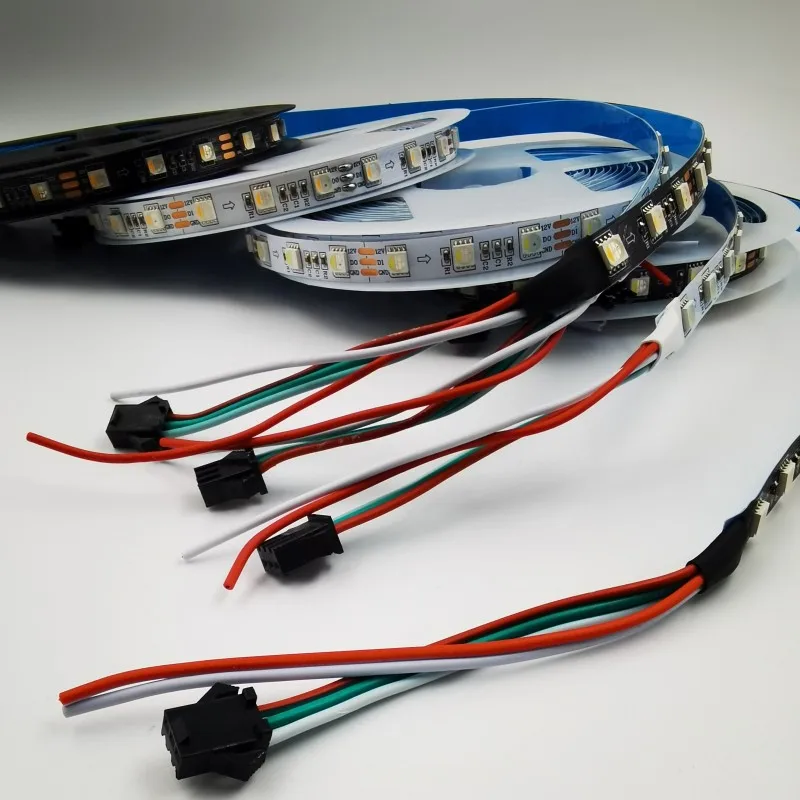 DC12V Addressable SK6812 RGBW RGBWW 1 IC Drive 3LED Strip SMD5050 4 IN 1 60LED/m LED Pixel Tape serupa WS2812B 5M