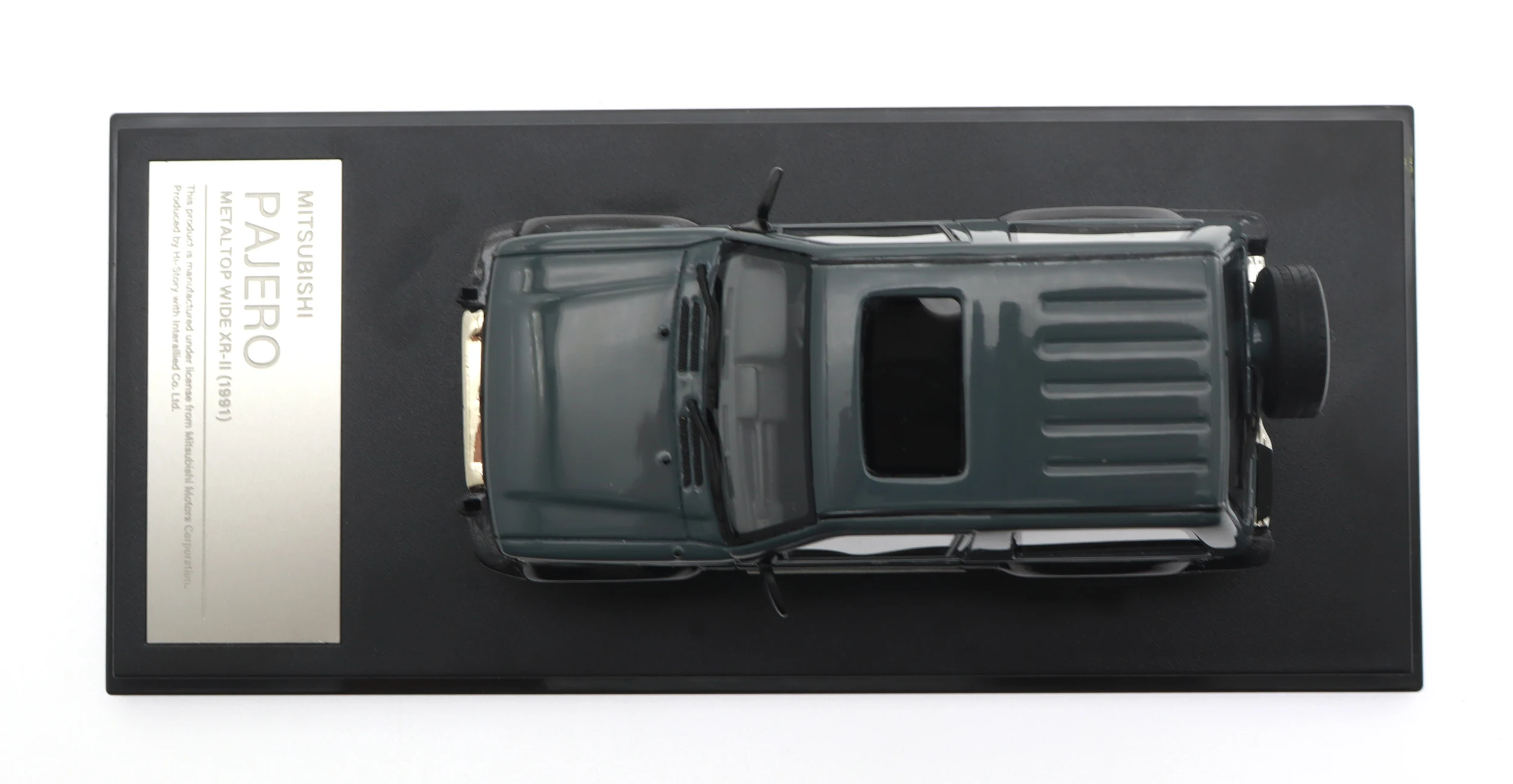 1:43 Hi Story For J-43570 PAJERO METALTOP WIDE XR-ll (1991) High Simulation Collection Gift Resin Model Car