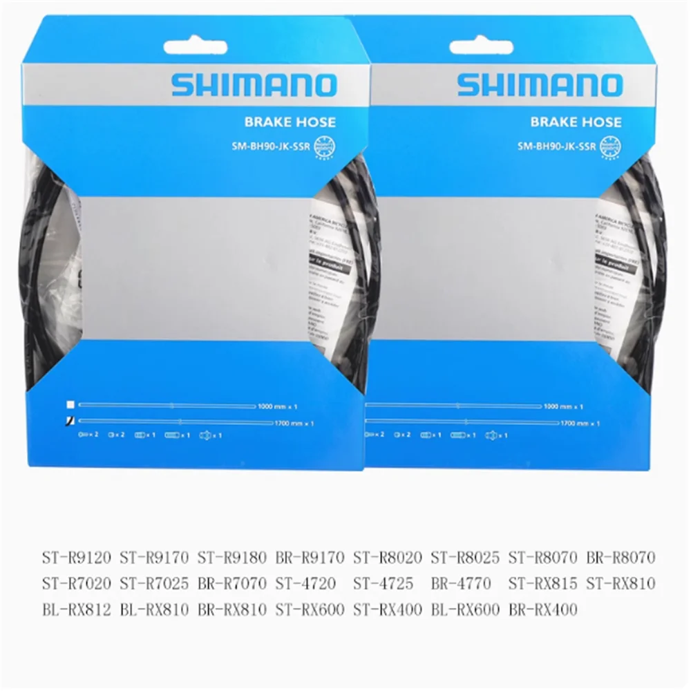 GRX DI2 SM-BH90-JK-SSR الطريق دراجة 1000/1700 مللي متر مكبح قرصي خرطوم BH90 الفرامل أنبوب أجزاء الدراجة