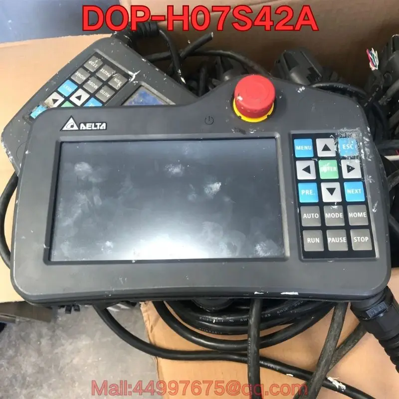 Second-hand handheld touch screen DOP-H07S42A teaching device functional test is normal Latest quotation in September 2026