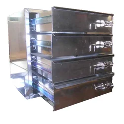 Alumínio Toolbox com Gavetas, Tool Box Insert para Ute Canopy Gaveta, Módulo Gavetas e Ferramentas de Armazenamento