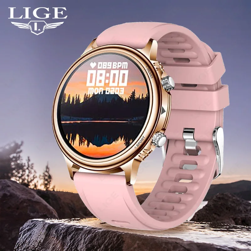 

FOXBOX Smart Watch Sports Modes Health Sleep Monitoring Bluetooth Call Play Music 220mAh Clearance Sale Women's Smartwatch