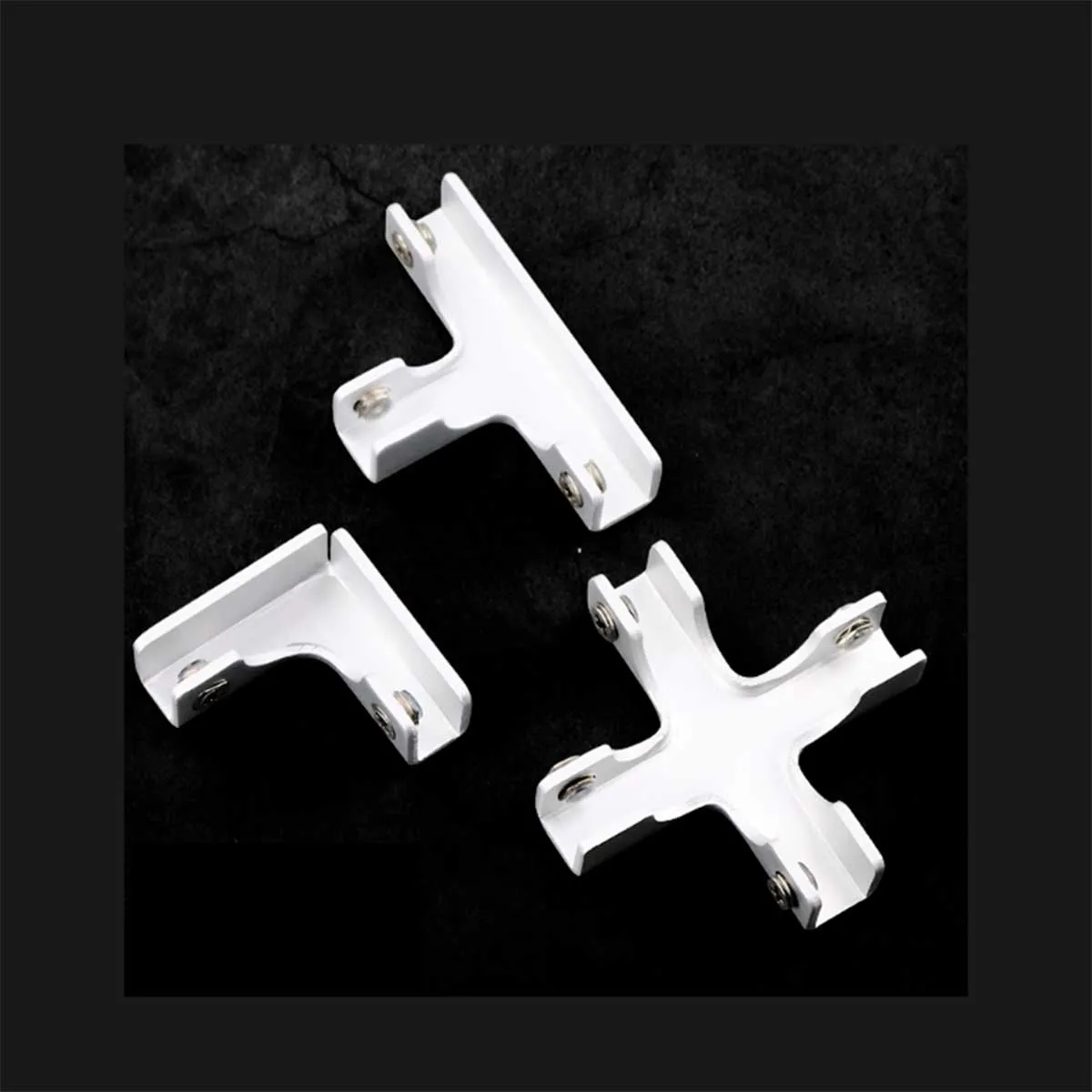 Aluminum Alloy Glass Fixing Clip/Tile Assembly Flower Pot Fish Tank Reinforcement Corner l-Shaped Connection Card