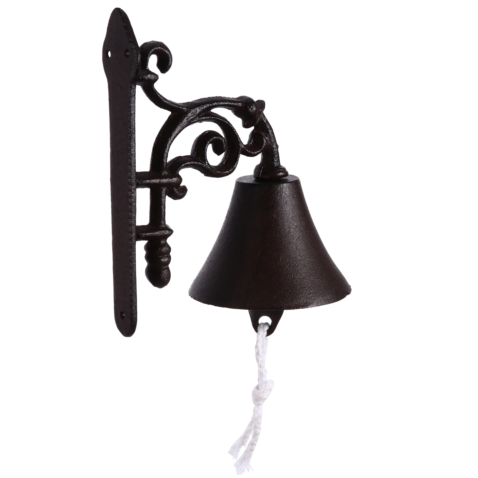 

1 set Vintage Door Bell Cast Iron Rustic Wall Hanging Bell Retro Home Decor Wind Chimes Decoration Holiday Party Supplies