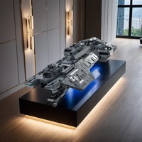 4523PCS UNSC Spirit of Fire MOC Halo Spaceship Model Education Building Blocks Gift