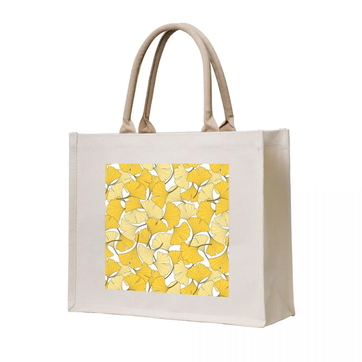 

Ginkgo Leaves - Autumn Yellow Tote Bag great bag Woman shopper bag woman shopping Canvas