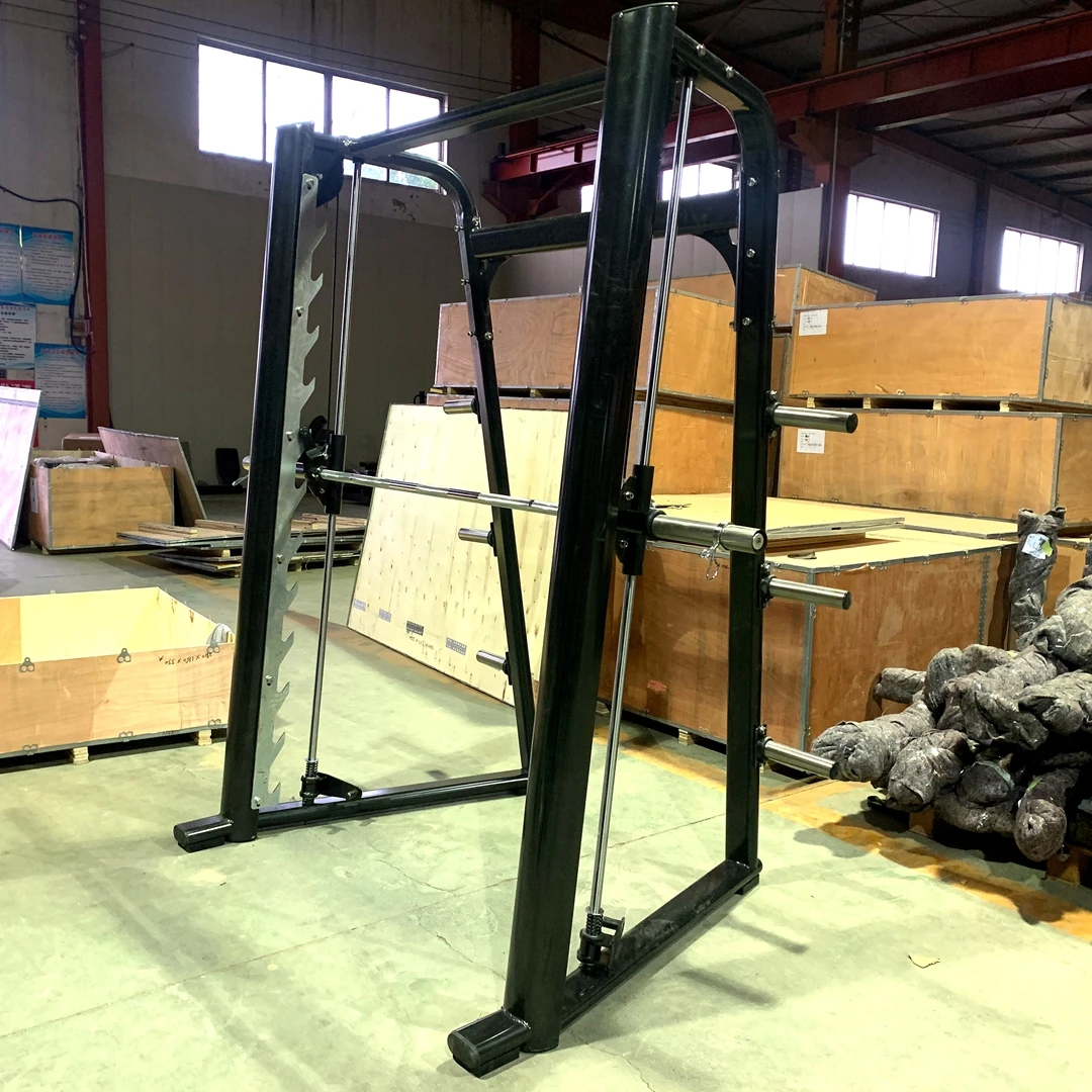 2026 Wholesale Multi-Function Gym Equipment Smith Machine with Weight Stack Gym Equipment Exercise Smith Machinepromote sales