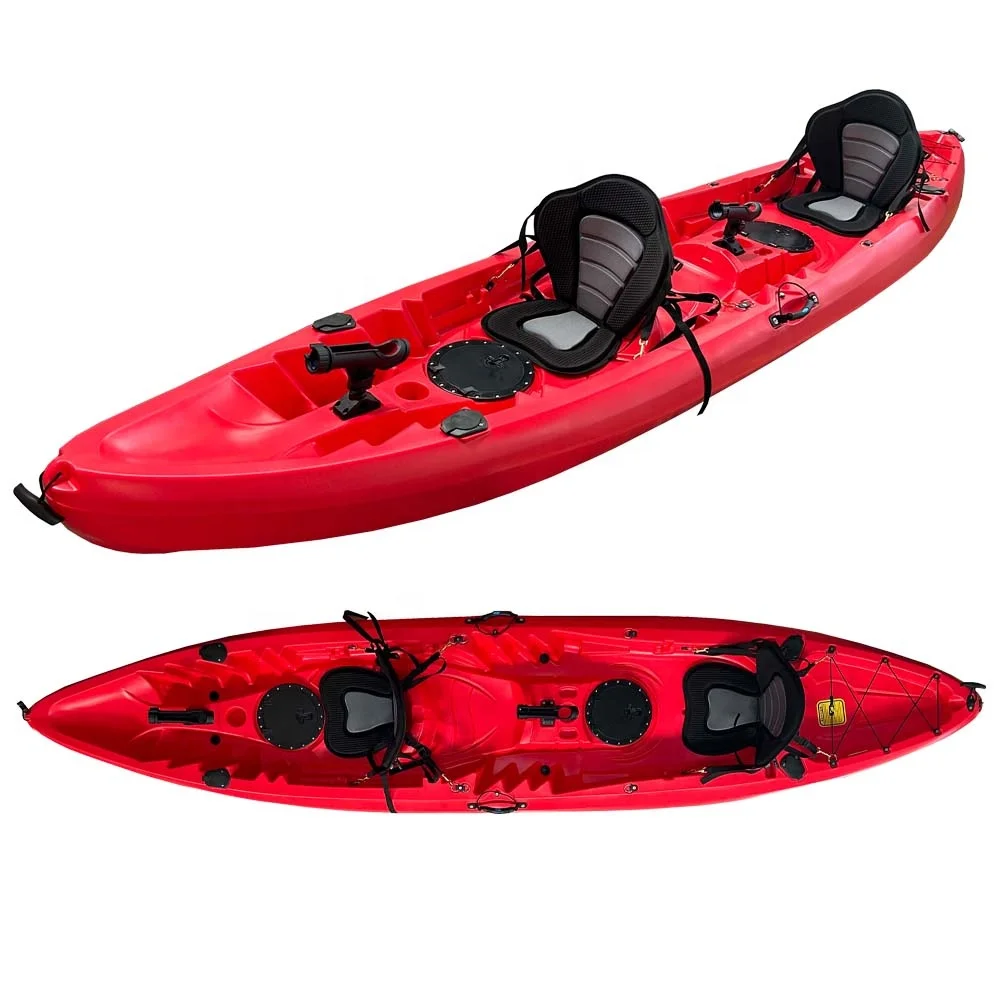 

3-Person Modular Ocean Kayak, Customizable Touring & Fishing Double Boat