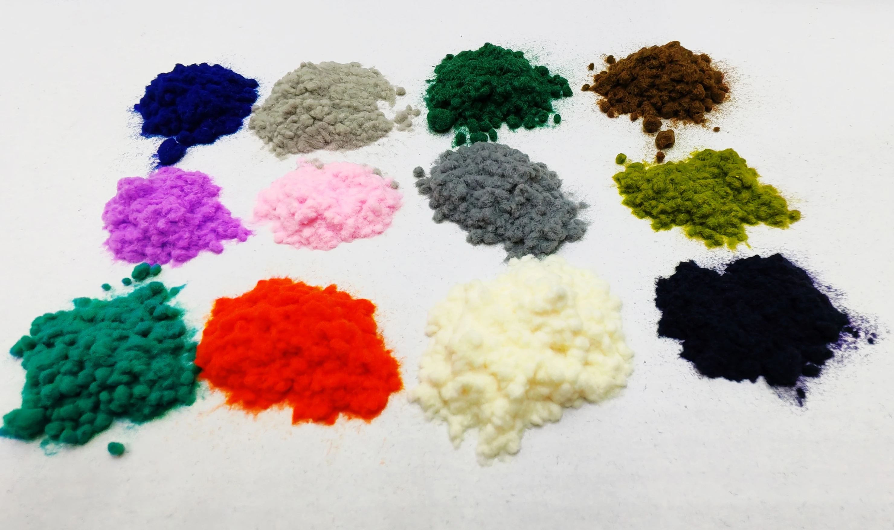 12 Colors 3D Candy Manicure Multi-Color Fuzzy Nylon Fiber Flocking Velvet Powder for DIY Nail Art Tips Crafts Glitter Decoration