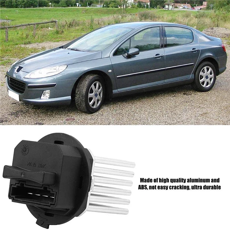 

6X резистор двигателя вентилятора, 6441.S7, резистор двигателя вентилятора отопителя, подходит для 307 407 Citroen C3 C4 C5