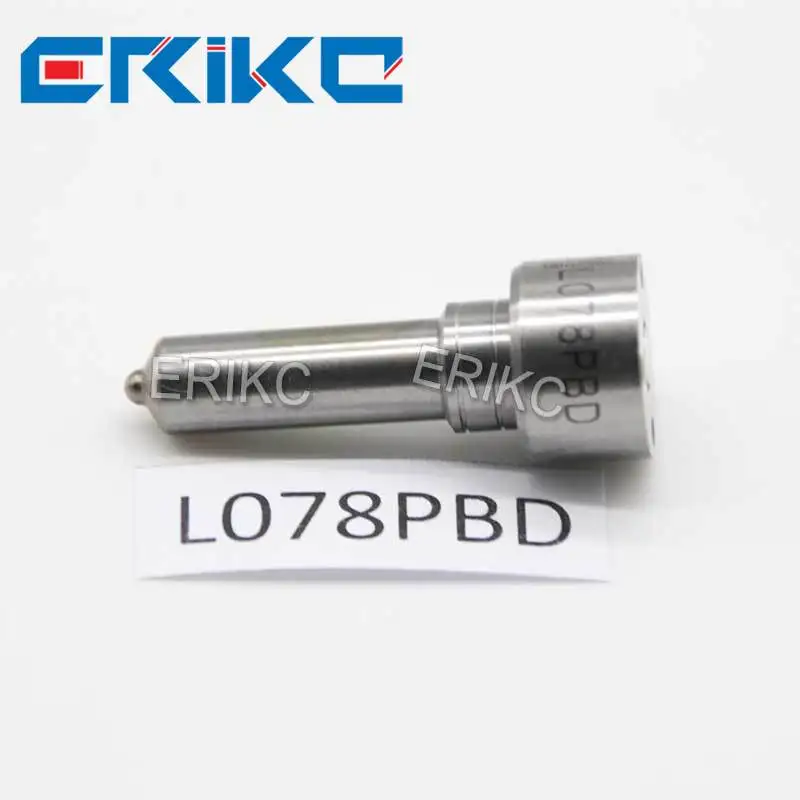 

ERIKC 4 PCS L078PBD Common Rail Injector Nozzle L078PBD Diesel Nozzle Fits for Delphi Injector Nozzle