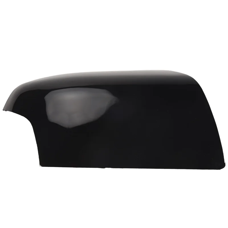 AY03-Glossy أسود سيارة مرآة الرؤية الخلفية غطاء الكسوة الجانب الجناح الحال بالنسبة لفورد فوكس MK2 2005 2006 2007