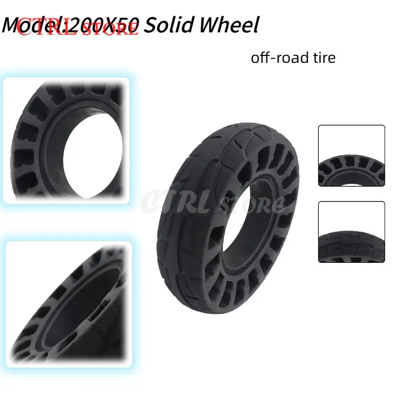 200*50Electric Scooter Tyre With Wheel Hub8