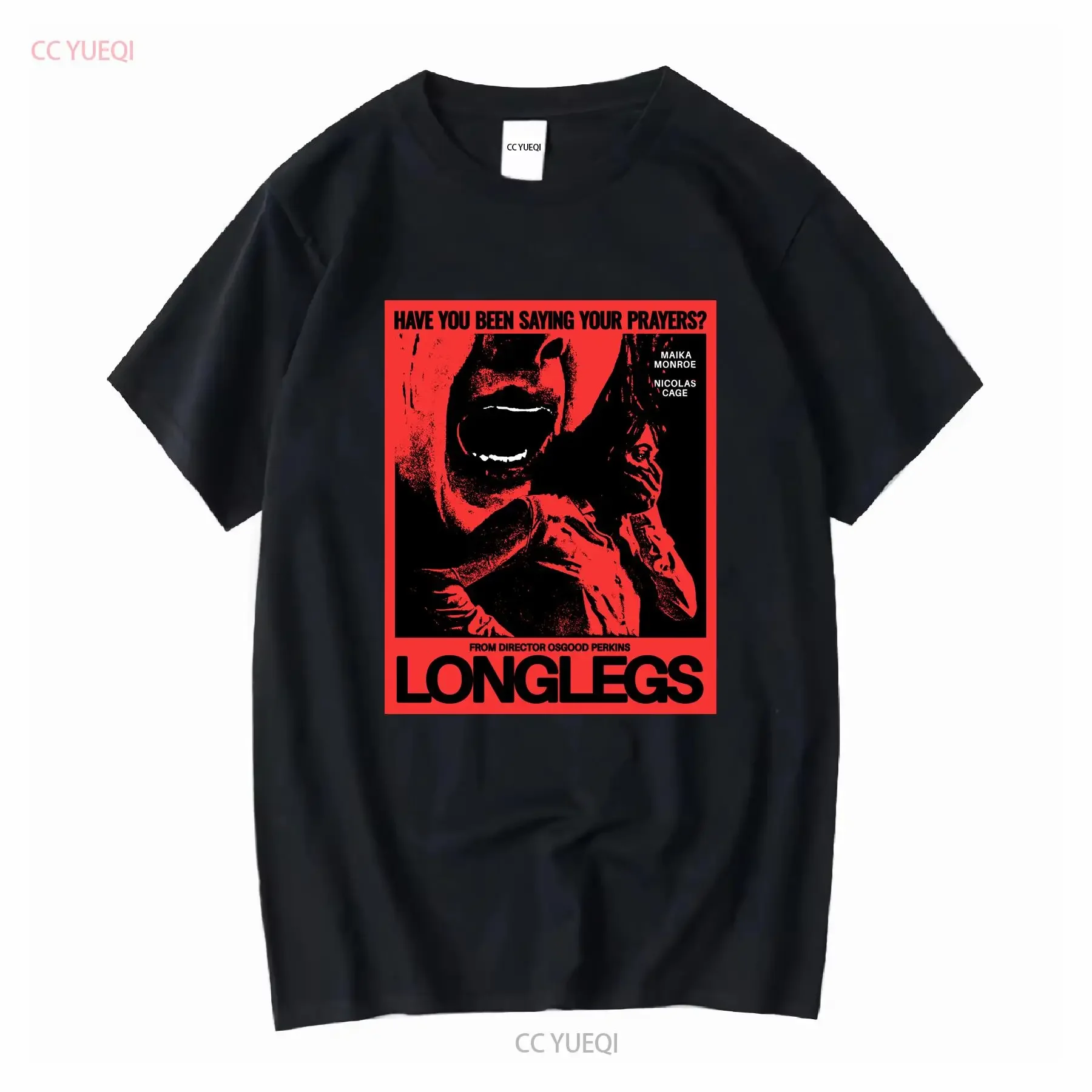Longlegs Horror Movie Have You Been Saying Your Prayers Vintage s T shirt vintage Washed Casual Versatile streetwear Slightly