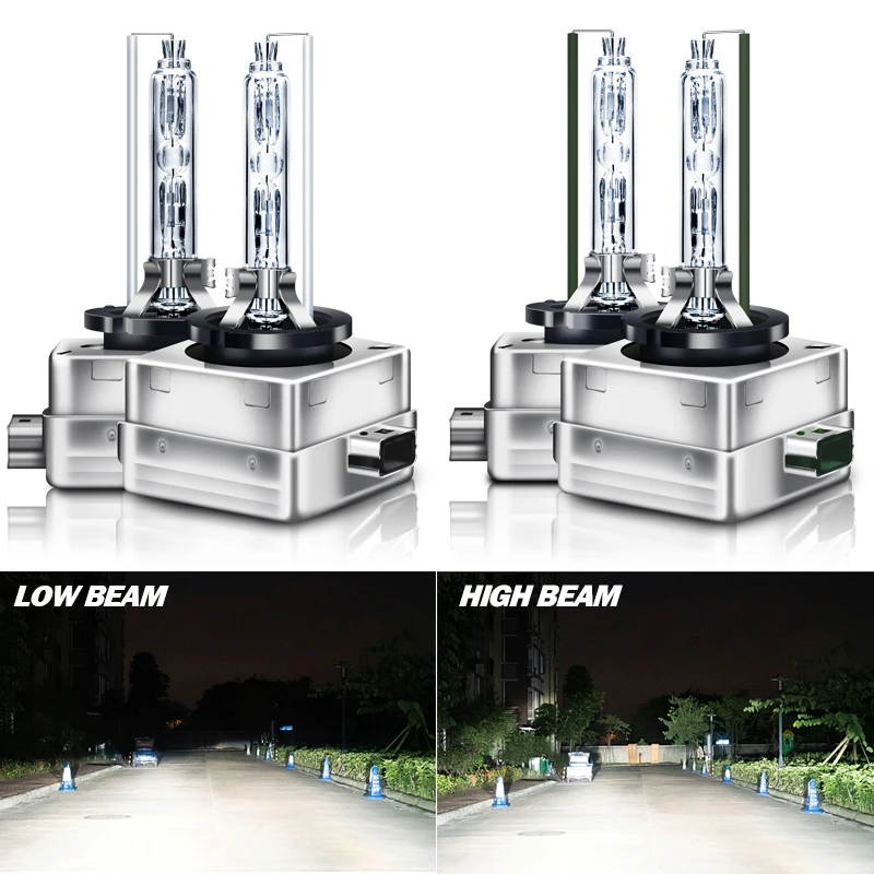 

RUTENSE 2 PCS 12V 35W HID Bulb CBI HID xenon headlight D1S D2S D3S D4S D1R D2R D3R D4R Xenon lamp light 4300K 5000K 6000K 8000K