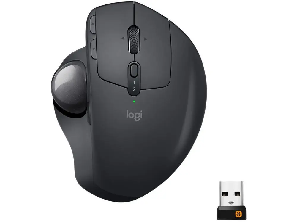 Logitech Optical 440DPI Wireless Trackball Mouse