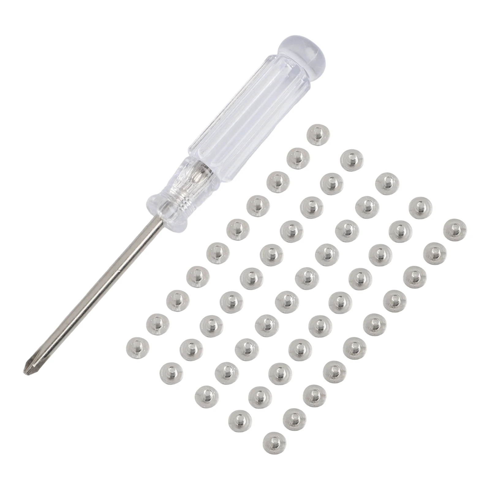 50PCS M2x2 Flat Head Cross CM Screws for Computer Build and Repair Including Front Panel Button and LED Connector Fixing