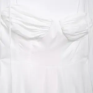 Traf elegante Frauen in Schicht langes Kleid 2024 Sommer Klassiker Solid Fashion Reißverschluss Seite hohe Taille Kleider die Linie 8 Hauptverkäufe langes Kleid - №2