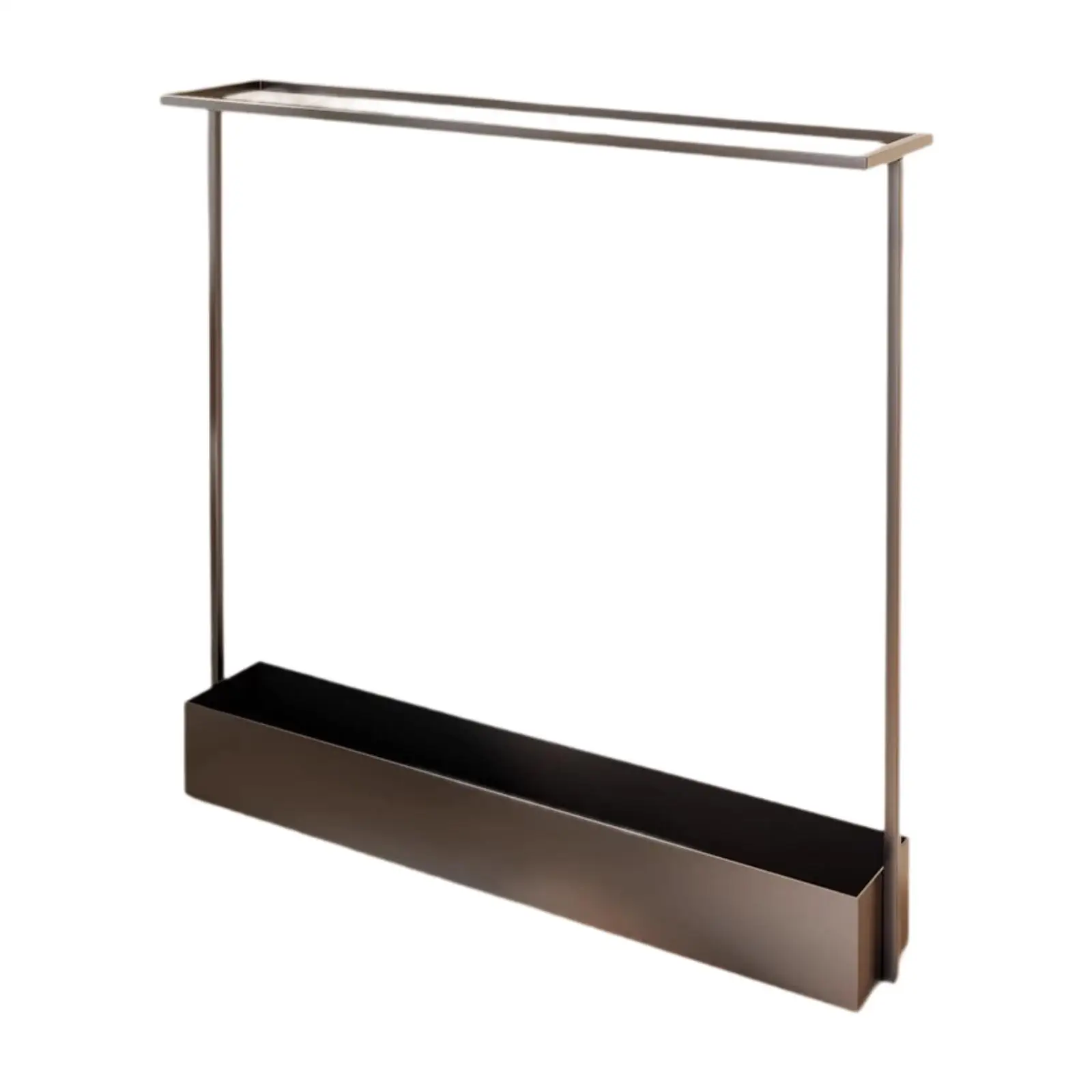 

Badminton Racquet Storage Rack Sport Equipment Organizer for Entryway School Black