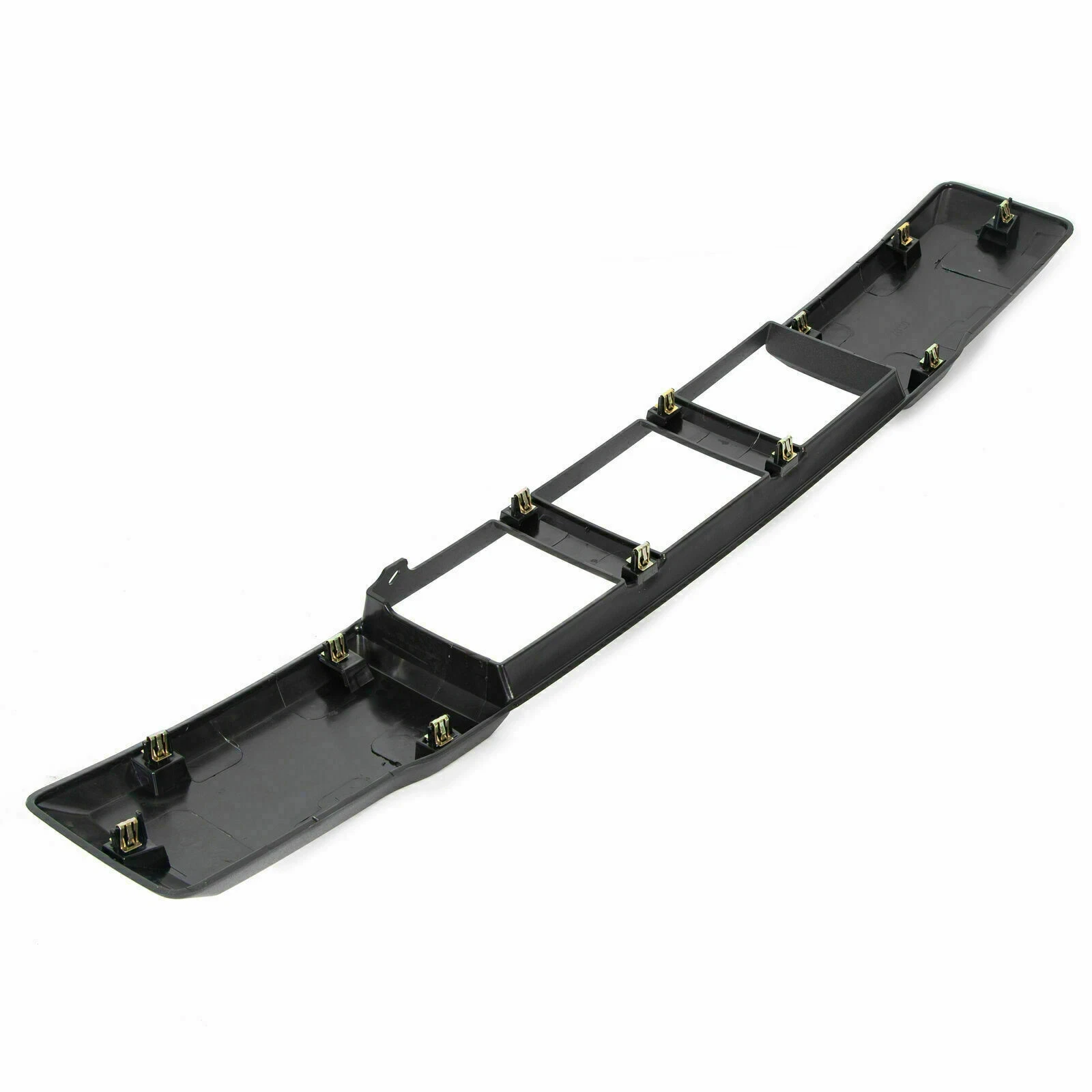 Car Exterior Textured Bumper Lower Grille Decor Cover Fit Ford F150 2015-2017, Front Grille Trim Replacement Panel