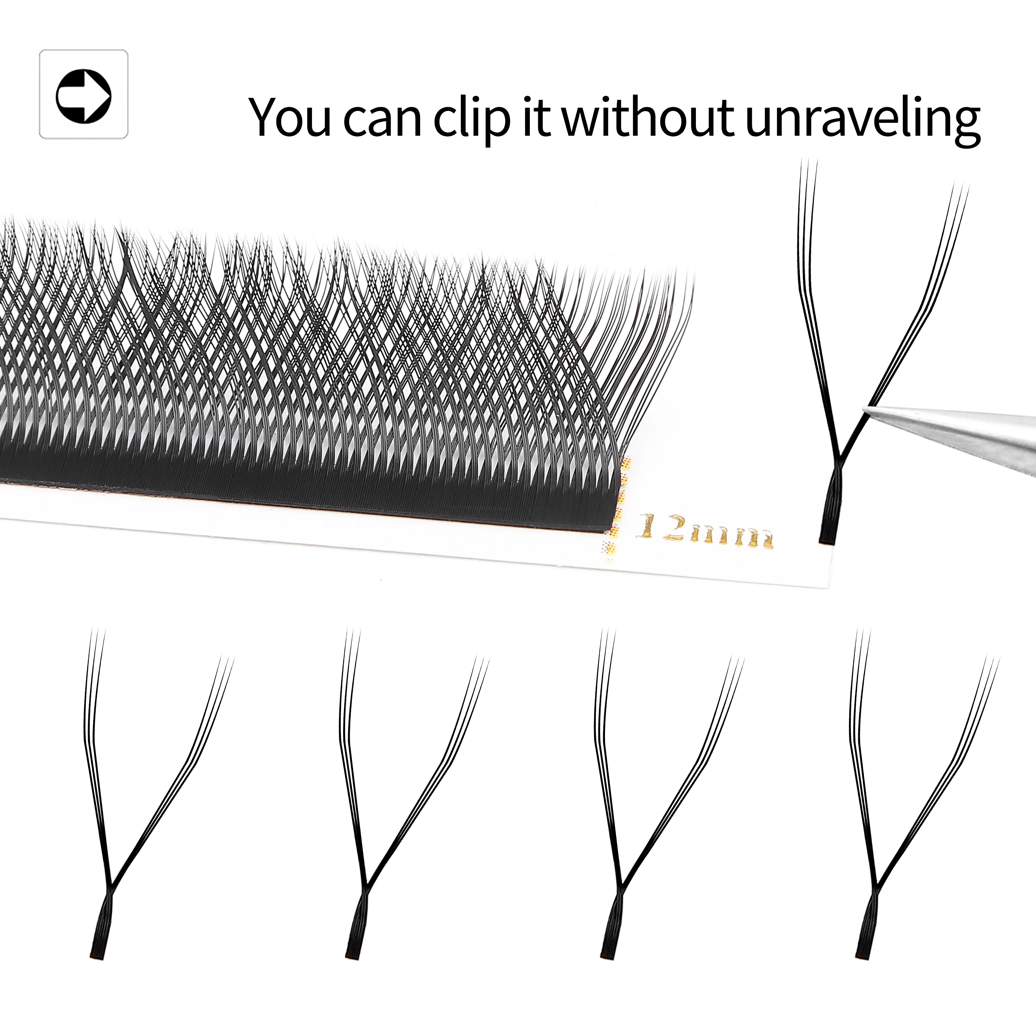 Natural Volume 2D-8D Mink Hair False Eyelashes