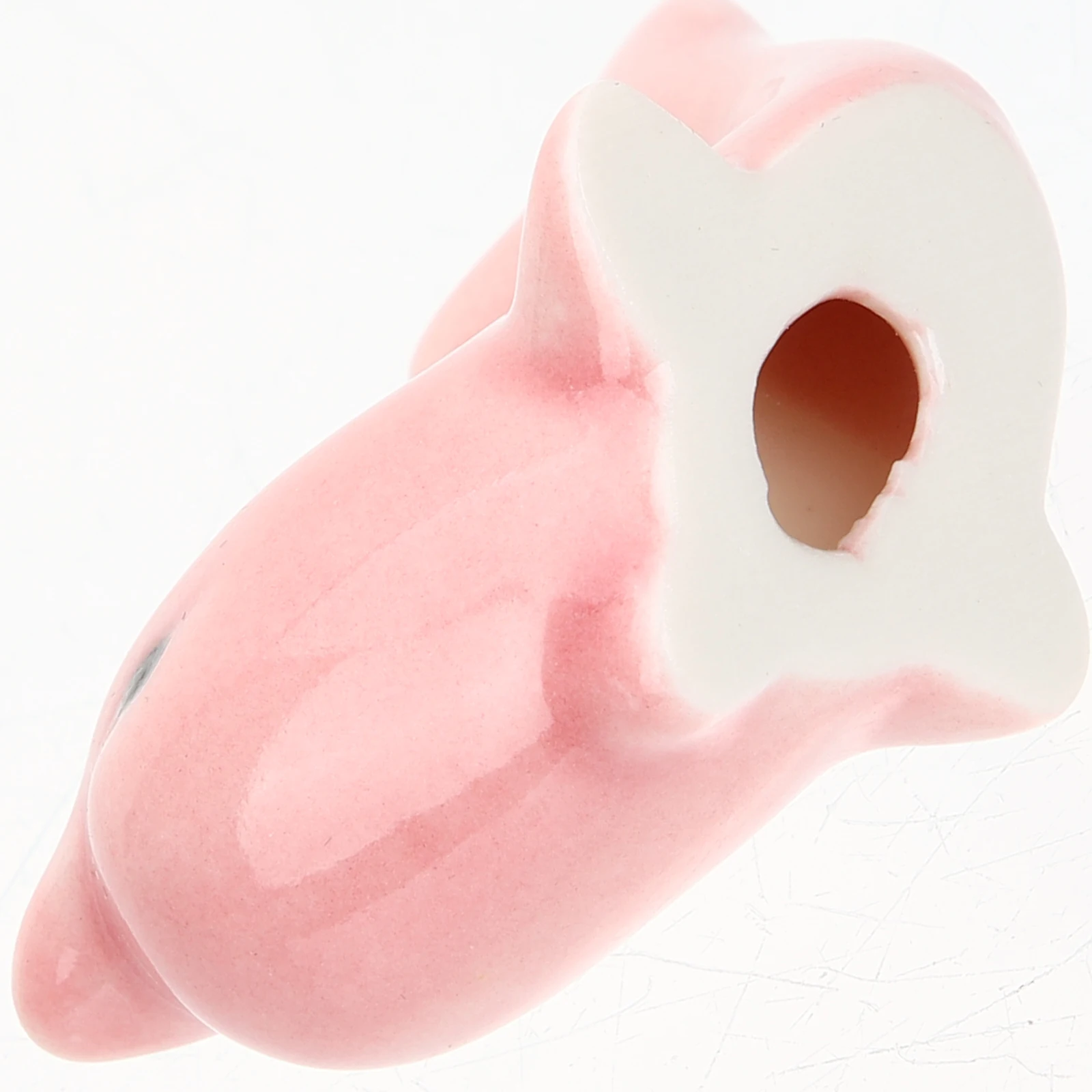 

6pcs Ceramic Animal Chopstick Rest Holder Fork Spoon Stand Porcelain Tableware Organizer Hygienic Utensil Storage