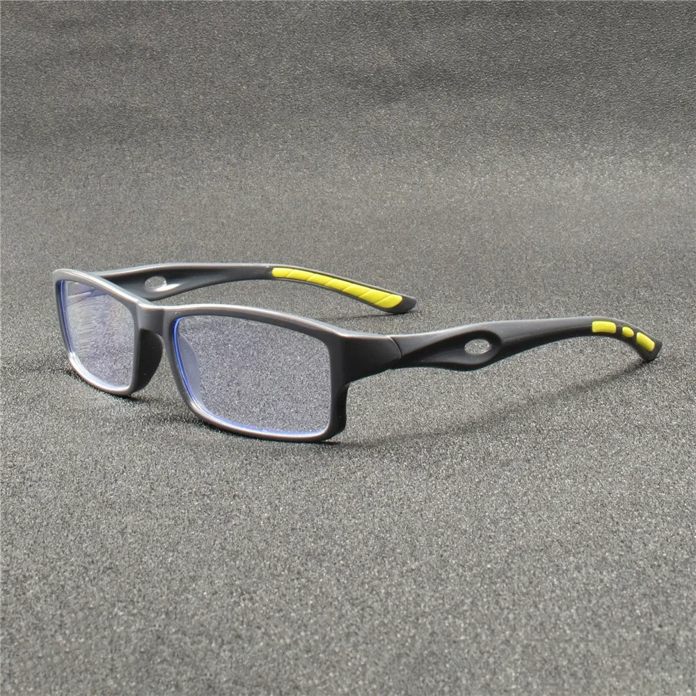 Anti-Blaulicht-Sport-Lesebrille für Männer und Frauen, leichte, bequeme, rutschfeste Brille mit klarer Sicht – Detail 3