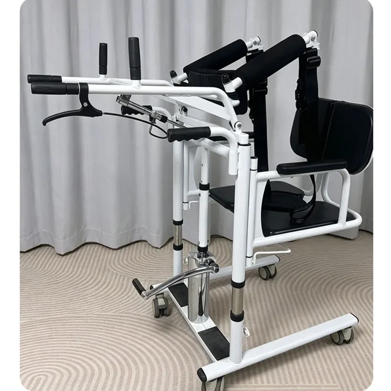 Multifunctional Hydraulic Elderly Lifter Leg Assist Device for Standing Up Sitting Down Toilet Aid Home Care Mobility Support