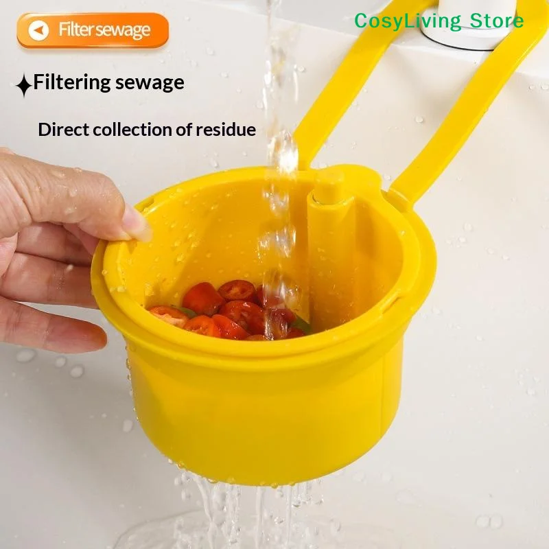 2 IN1 Adjustable Sink Drain Ba - Commercial Kitchen Bin review and price
