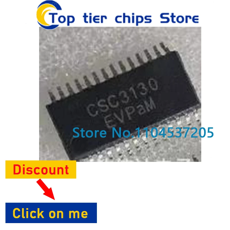10pcs/lot  CSC3130 HSSOP28 3130 hssop 100% NEW