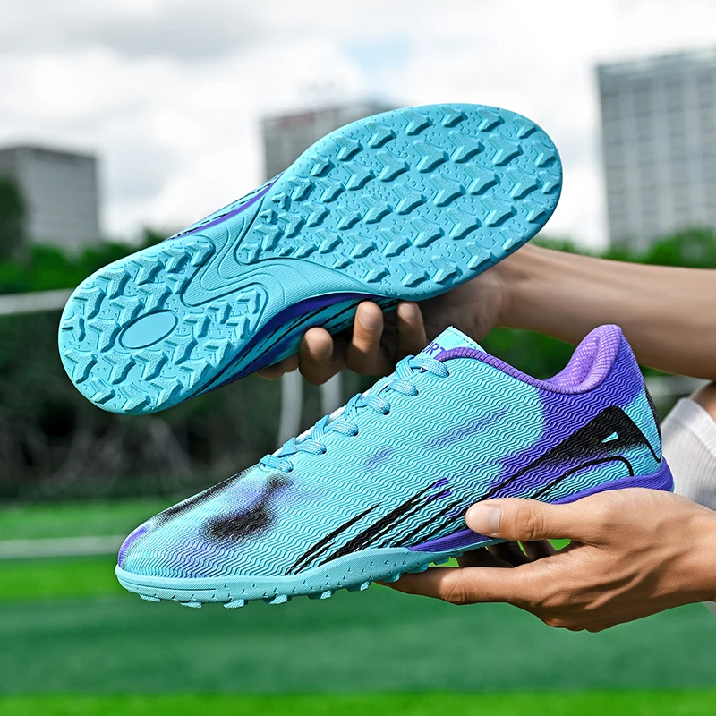 

Low Top Soccer Shoes TF Artificial Grass Men's Outdoor Sneakers Training Shoes Indoor Five-a-side Sports Shoes