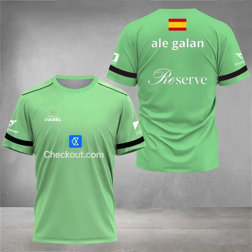 2026 Cool Padel Atmungsaktives Kurzarm-Fitness-T-Shirt für Herren und Damen – Sommerliches, schnell trocknendes O-Neck-Street-T-Shirt – Neues Padel-Sport-Oberteil für Erwachsene – Detail 11