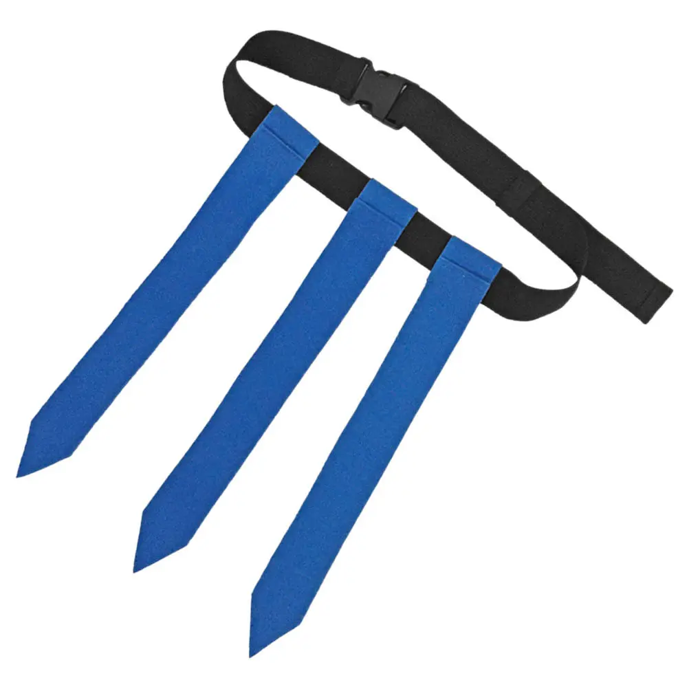 

Регулируемый пояс для футбольных флагов из ПВХ, аксессуар для тренировок по футболу, поясной ремень с подвижными флагами для подростков, для регби