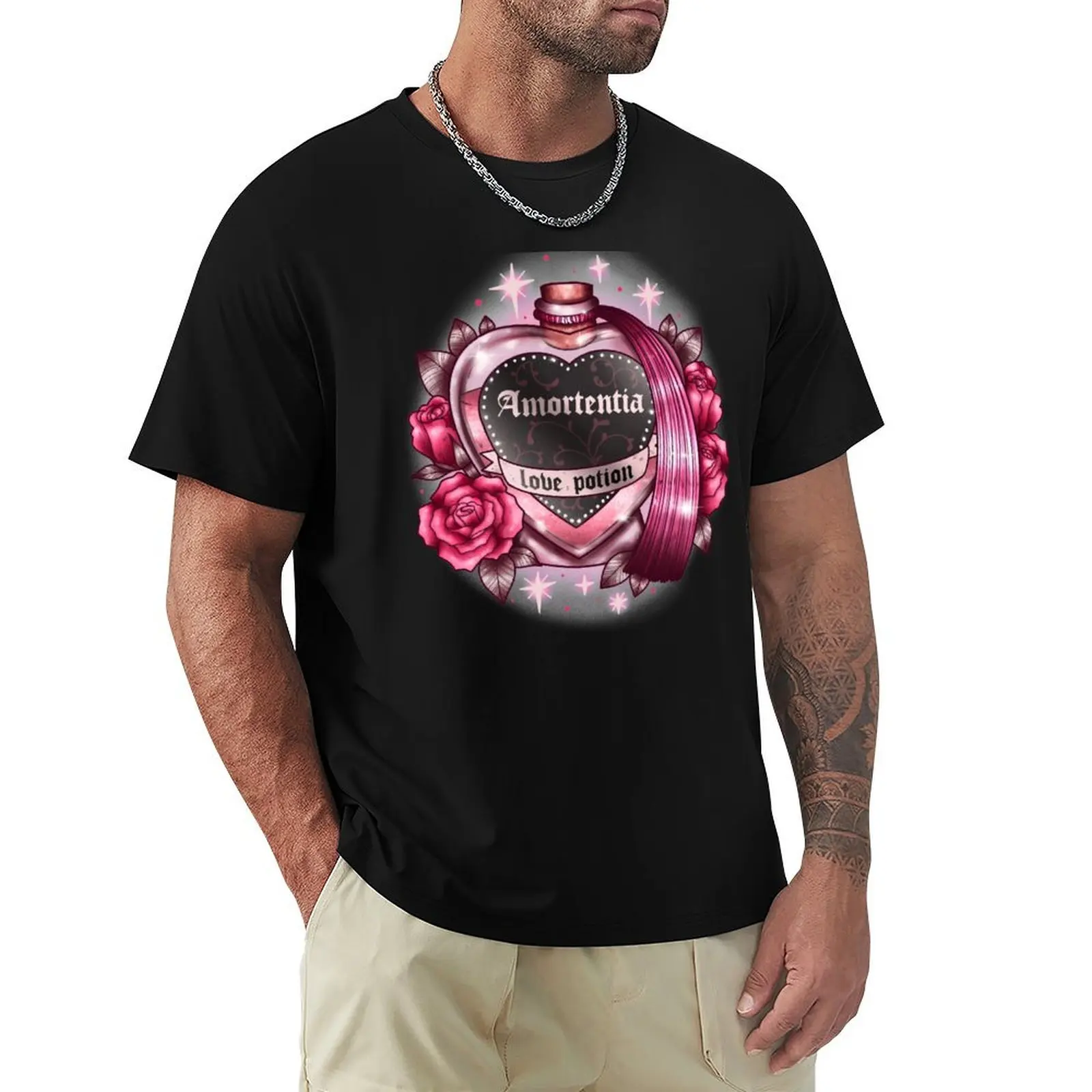 Amortentia ? Love Potion T-Shirt t shirts for man graphic funny T-Shirt