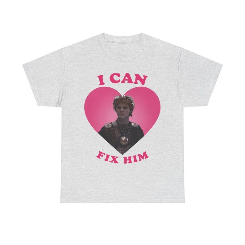 I can fix him Fred Hechinger as Emperor Caracalla Gladiator II pink heart shirt