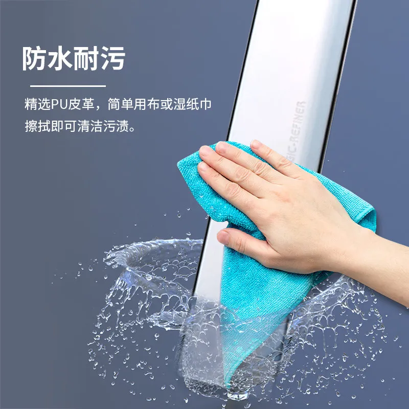 Custom Leather Wrist Rest for Mechanical Keyboard, Fits 87 98 104-Key Layouts, Ergonomic Palm Support, Office Typing Comfort