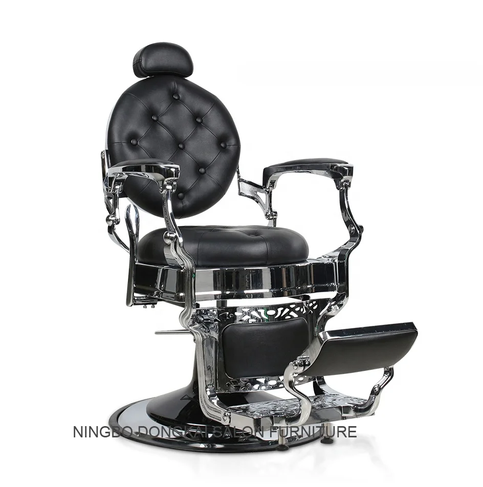 Professional Salon Gold Barber Chair Durable Best Barbershop