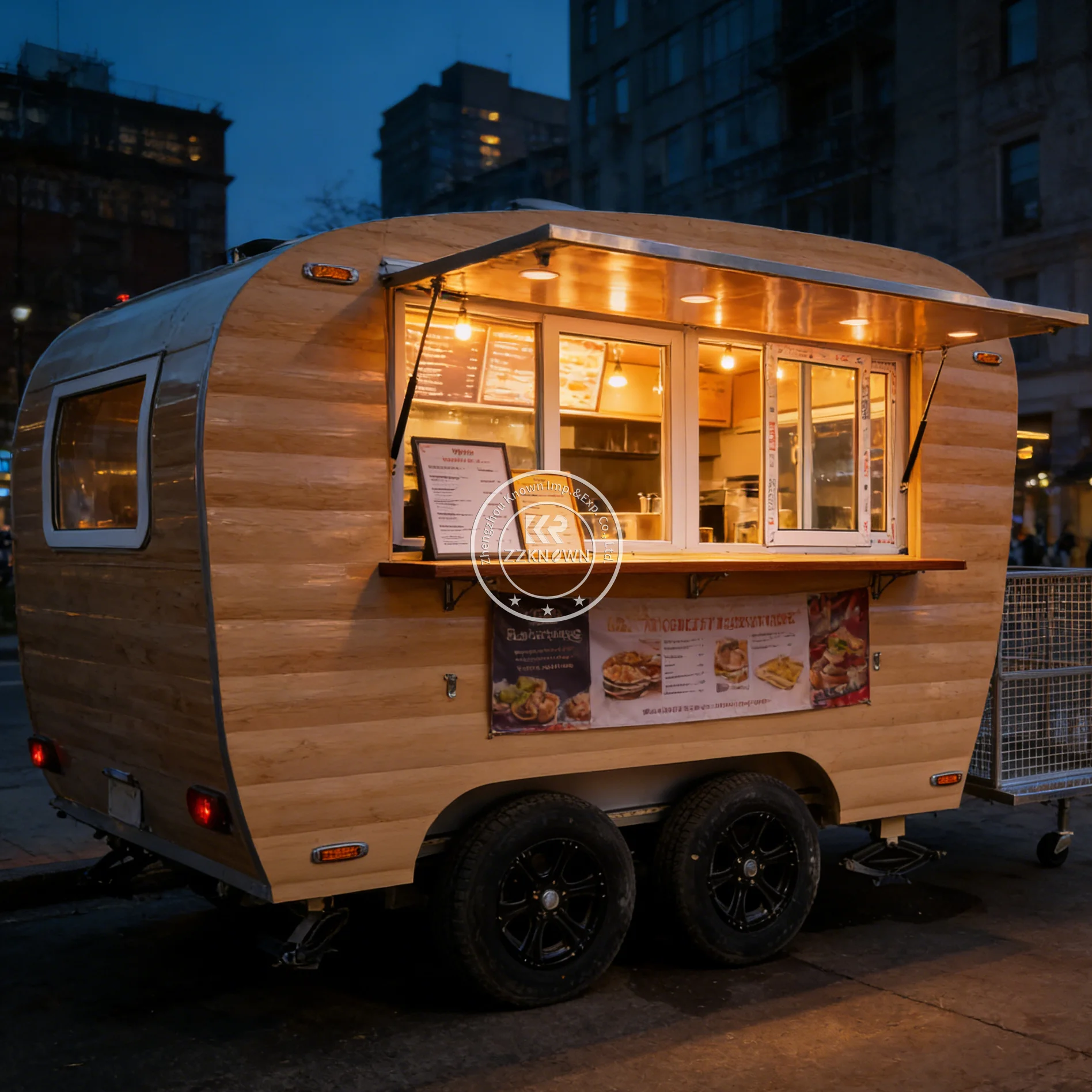 

Commercial Donut Ice Cream Truck Street Catering Kitchen Food Trailer Mobile Burger Taco Trailer Food Truck For Street Vending